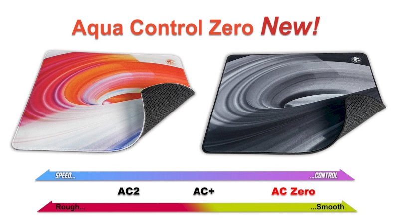 X-raypad Aqua Control 零 レビュー コントロールバランス系のハイブリッドマウスパッド